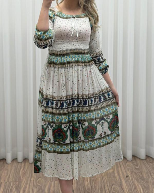 ساحلی کریشه هندی رنگی 7454