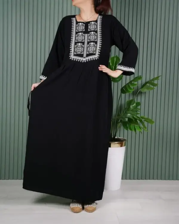 ساحلی نخی طرح نورا 7353