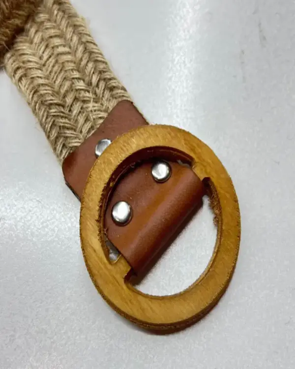 کمربند کنفی سگک چوبی  7280