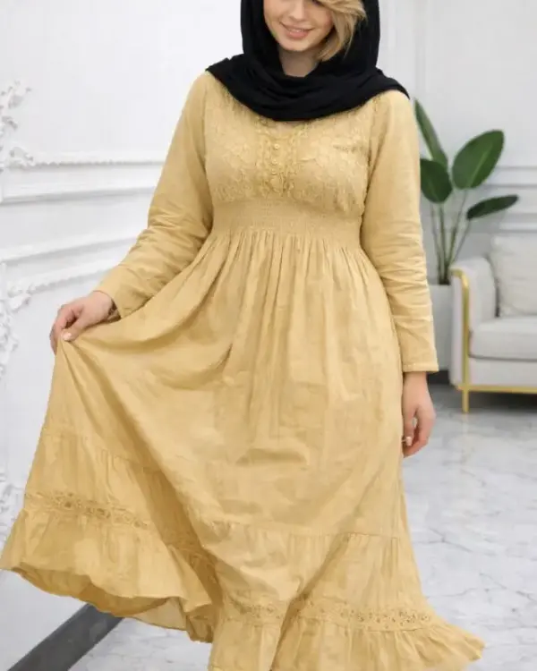 ساحلی سلن آستین بلند هندی 824