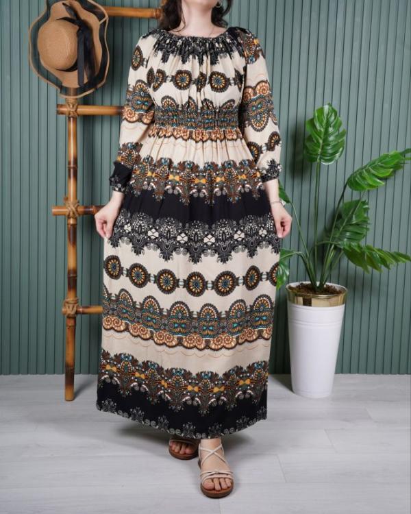 پیراهن ساحلی گلنوش E7511
