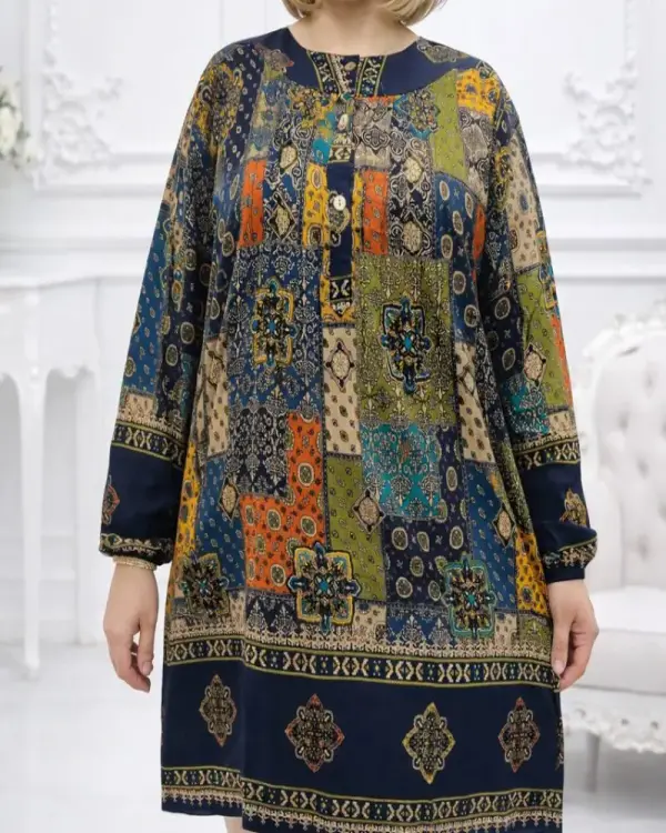 تونیک بیگ سایز اندونزی چهل تیکه (M417)7399