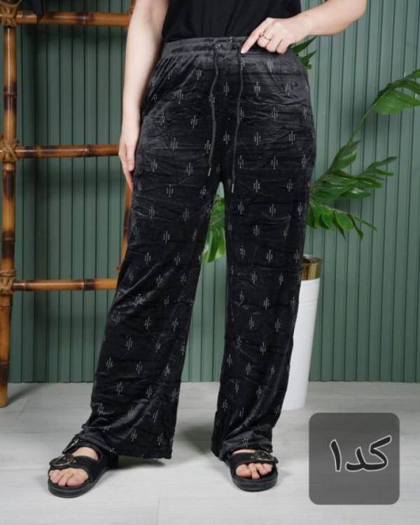 شلوار زنانه مخمل وارداتی M7708