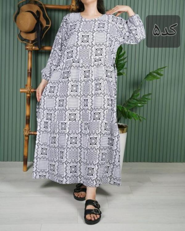 پیراهن زنانه خارجی طرح آیدا U7714